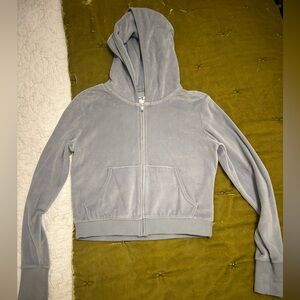 Aerie velour hoodie xs